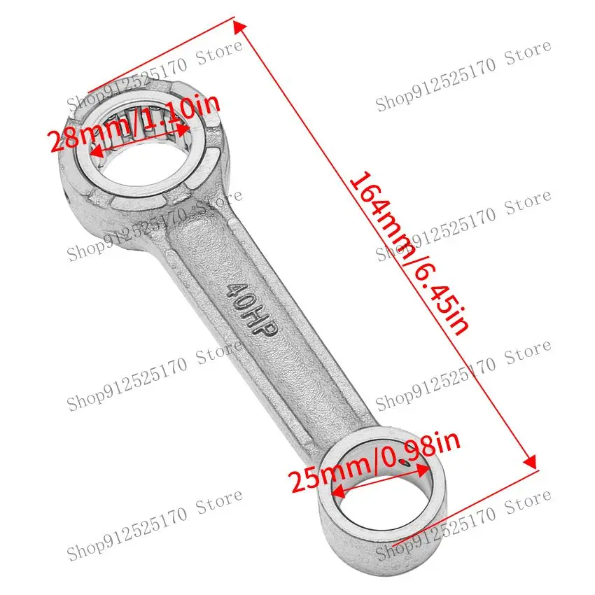 Boat Motor Connecting Rod Con Assy For Yamaha Boat Motor Connecting Rod Con Rod Assy 40HP K40J M(W/)S/L 40X 6F5-11650-00