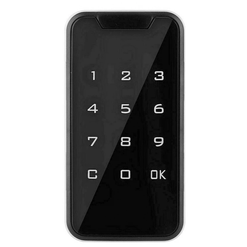 

FULL-Electronic Smart Digital Electronic Door Lock Fingerprint Press Password Keyless Keypad