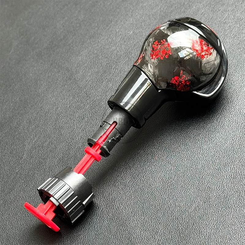 Red Forged Carbon Fiber Shift Knob Suitable for Audi A3 S3 RS3 Q5 S6 RS6 A4 A5 A7 A6 Golf 7 7.5 GTI Car Shift Lever Knob