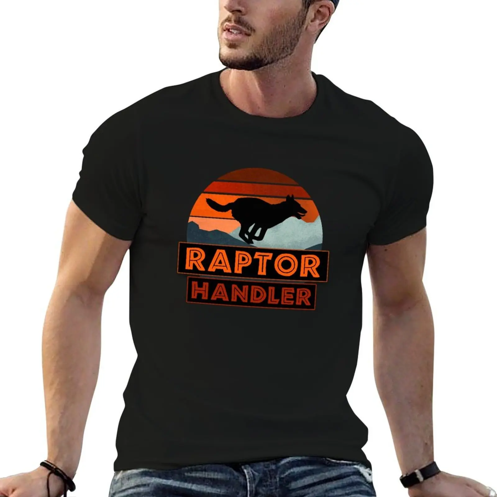 

Maliraptor oversize Raptor shirts for shirts white man t t Handler Malinois Belgian anime T-Shirt pack Gift