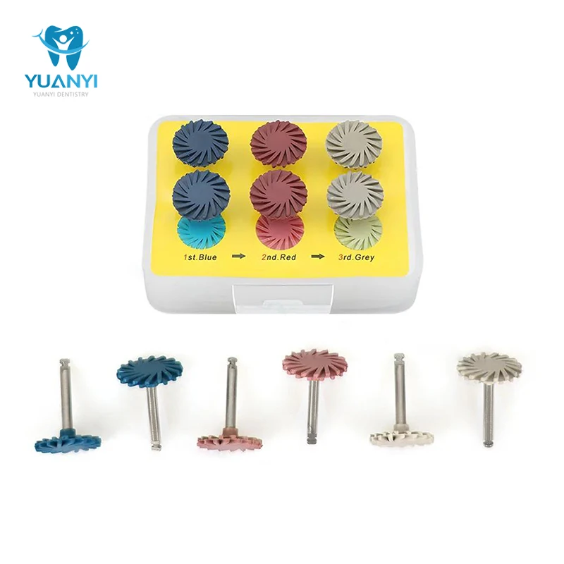6Pcs/Set Dental Rub…