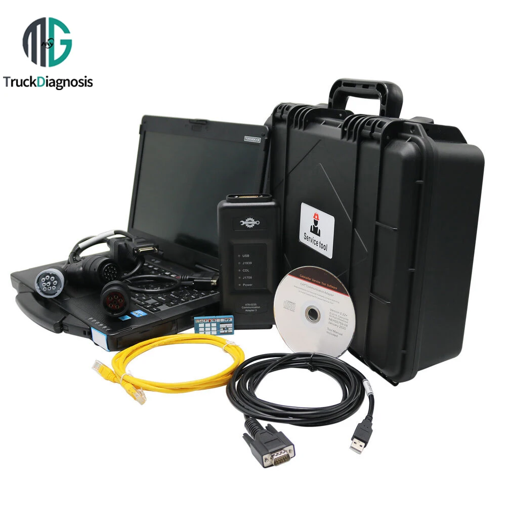 

For CAT ET4 2025A Diagnostic Tools 478-0235 538-5051 457-6114 Testing Scanner for CAT Truck Excavator Communication Adapter