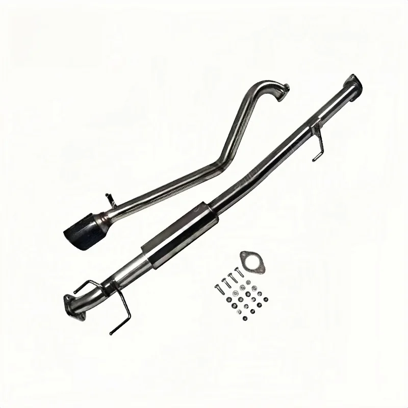Hot selling：2004-2015 for  Hilux Vigo Stainless Steel Exhaust and Downpipe Carbon Fiber Tail Pipe