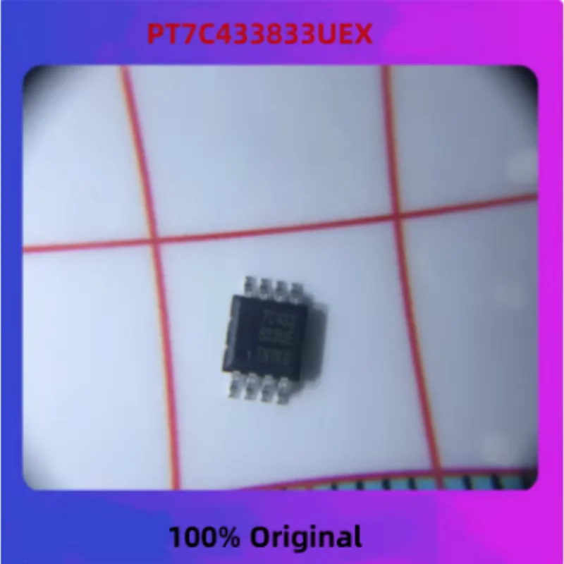 10PCS PT7C433833UEX PT7C4337UEX Real Time Clock RTC IC SMD Calendar Clock Chip Low Power Time Management Component