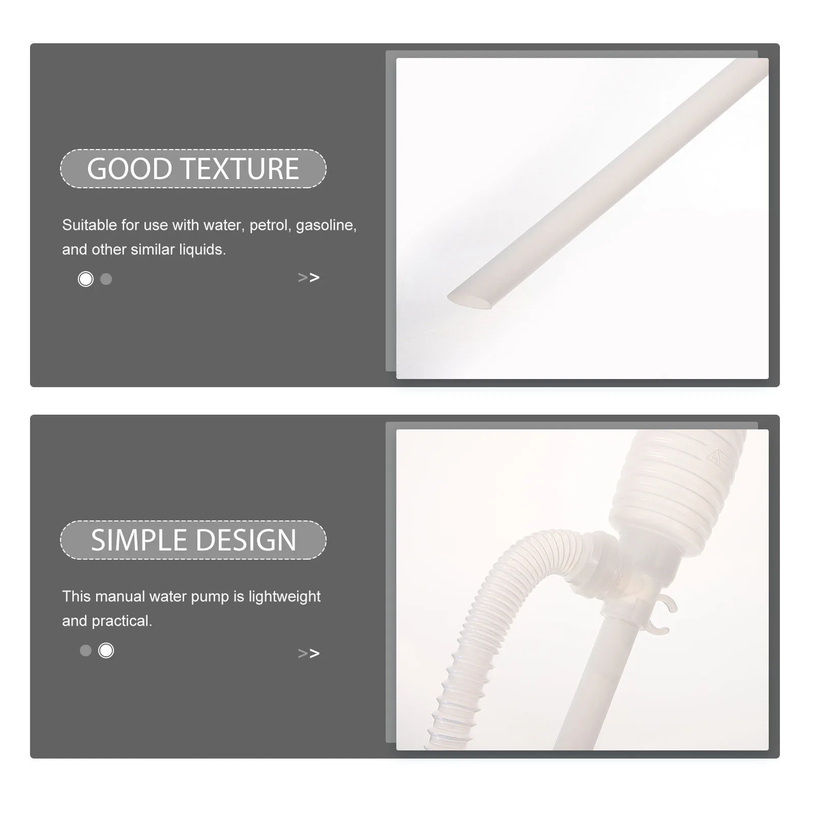 

Sturdy Plastic Oil Pump Manual Siphon Water Fuel Transfer Lightweight Durable Reusable Efficient No Waste