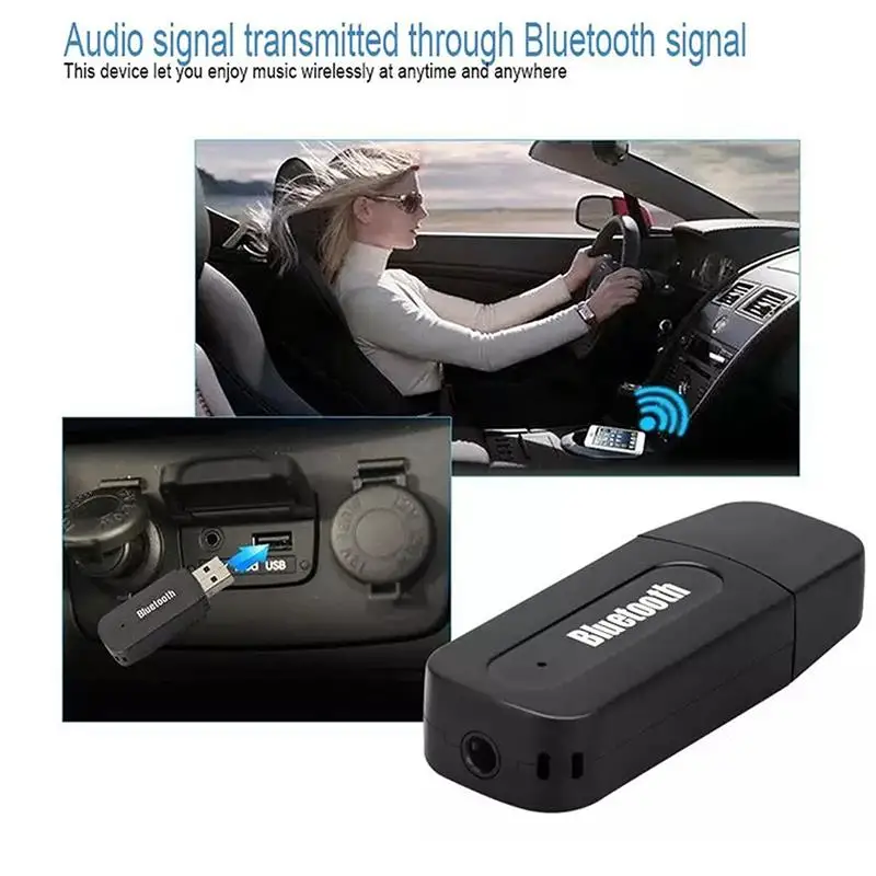 PIXLINK Car Bluetooth Music Receiver AdapterHot Sale High Quality Blue Tooth Stereo Music receiver