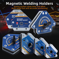 2/4pcs 12.5KG Magnetic Welding Holders Multi-angle Solder Arrow Magnet Weld Positioner Locator Holding Auxiliary Locator Tools