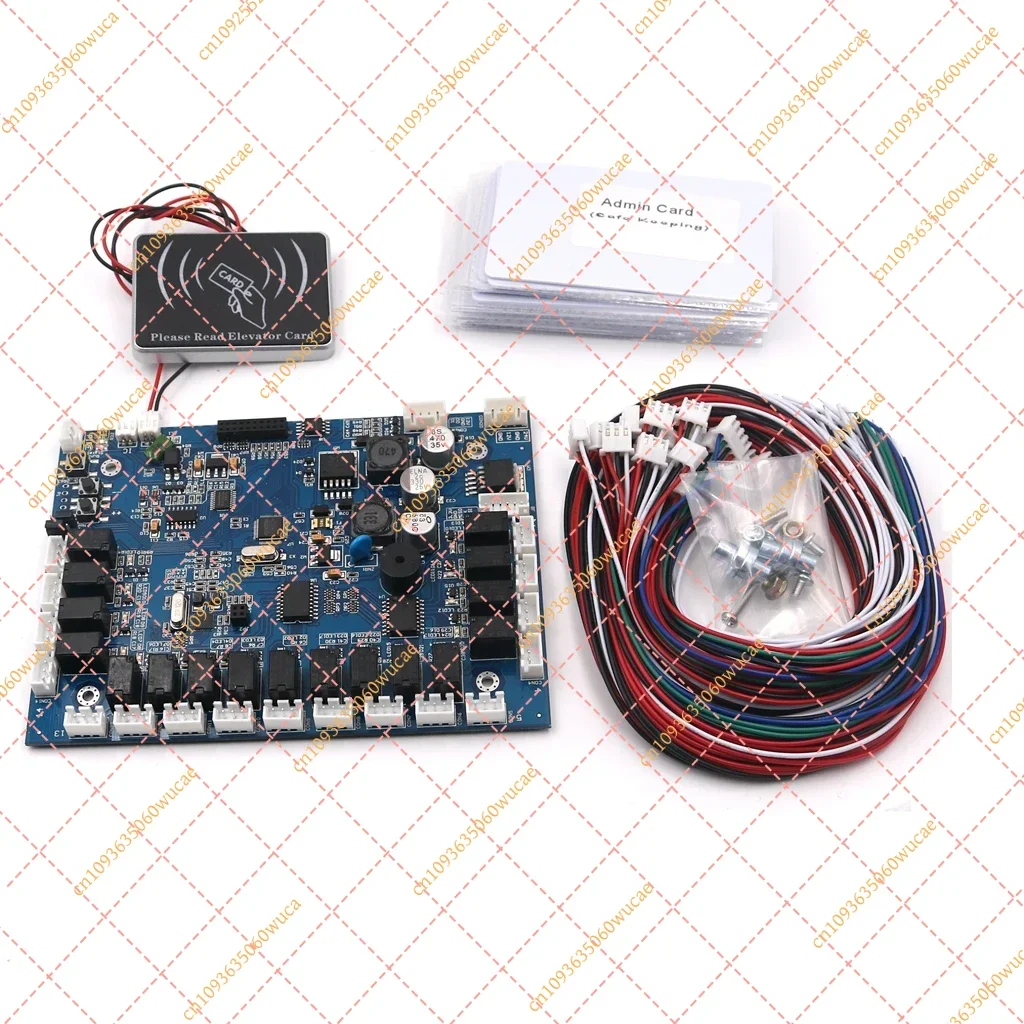 RFID 8 16 Floor Elevator Hierarchical Controller Elevator Access Control 13.56Mhz 125Khz