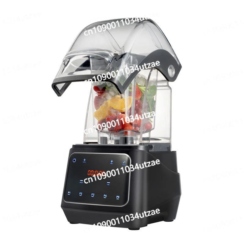 

Silent Mixer Coffee Machine Cooking Multi-function with Hood High-grade High-power 2200W Ice Crusher