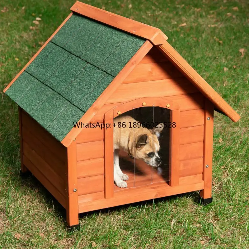 

New Design Small Wooden Pitched Roof Dog Crate Cage House For Sale