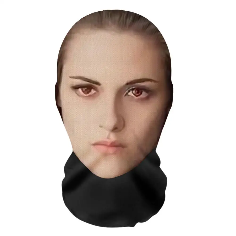 John Pork Smiling Interessante 3D-gedruckte nahtlose Maske, Kopfbedeckung, Party-Cosplay-Requisiten, UV-Schutzschild, Ronaldo-Muster, Geschenk