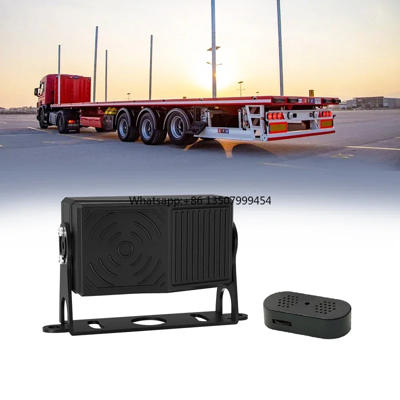 MCY No Drill Wireless Radar Blind Spot Reverse Assist for Truck Trailer Engineering Vehicle Heavy Duty