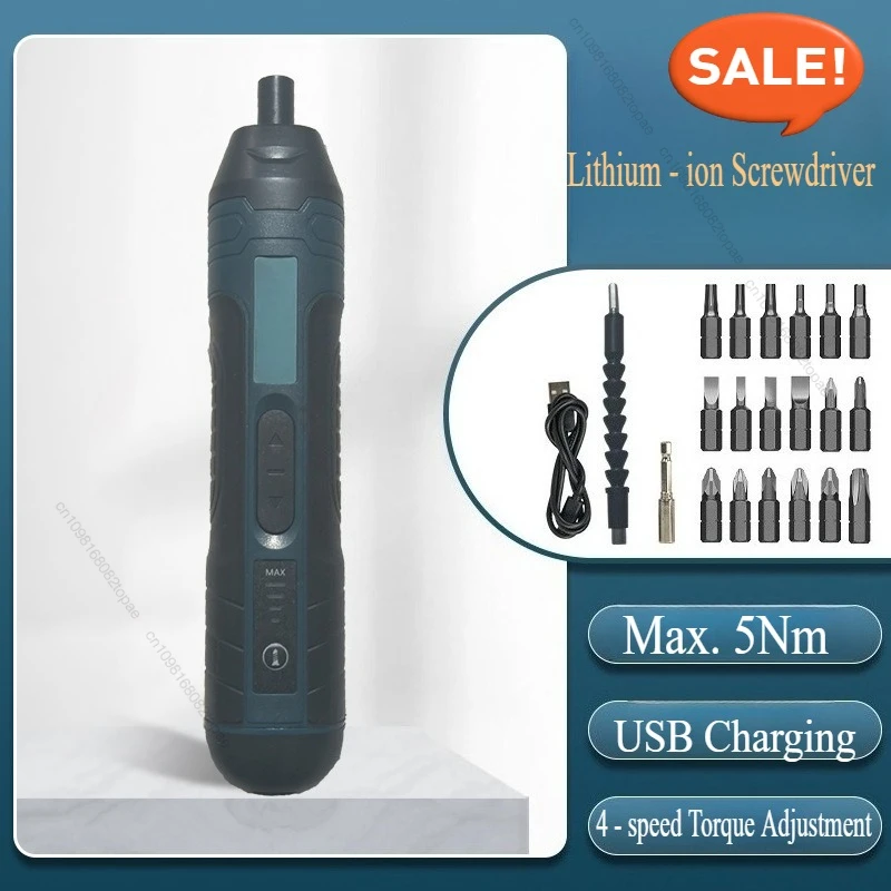 

Cordless Electric Screwdriver Rechargeable 1300mah Lithium Battery Mini Drill 3.6V Power Tools Household Maintenance