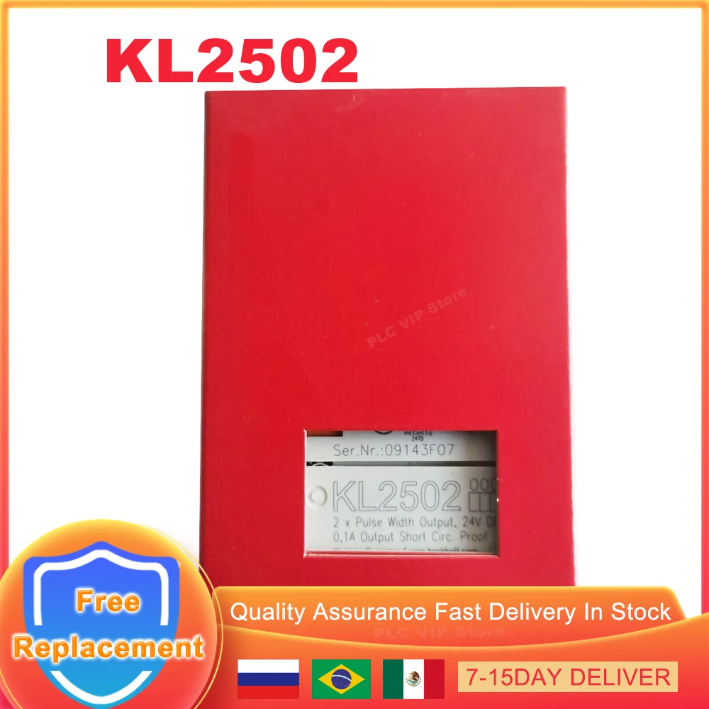 New Original KL2502 Bus Terminal 2-channel PWM Output 24 V DC PLC Module KL 2502