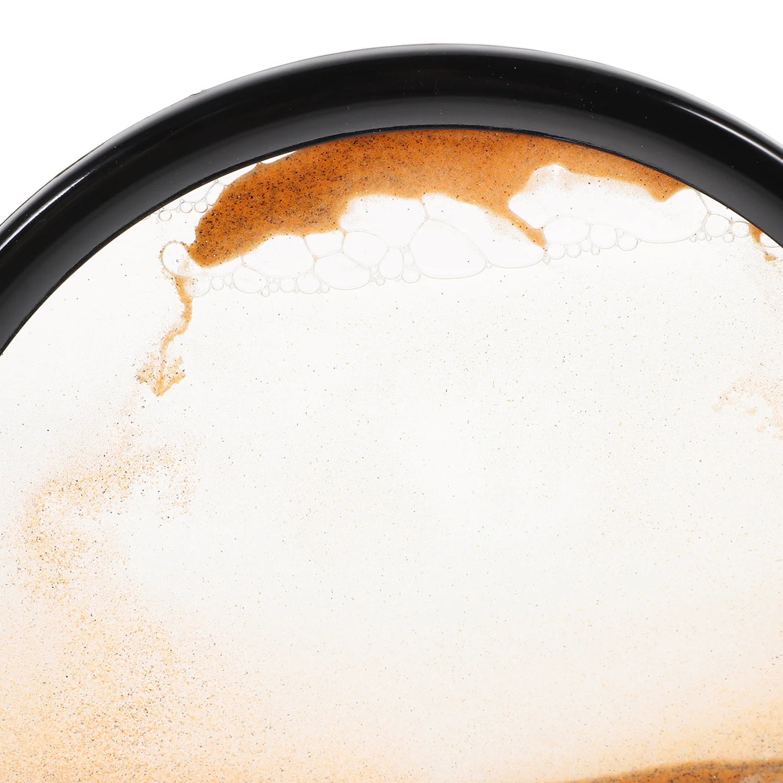 Reloj de arena 3D, pintura de arena movediza, decoración de escritorio, imagen artística de arena móvil, estantería para sala de estudio y oficina