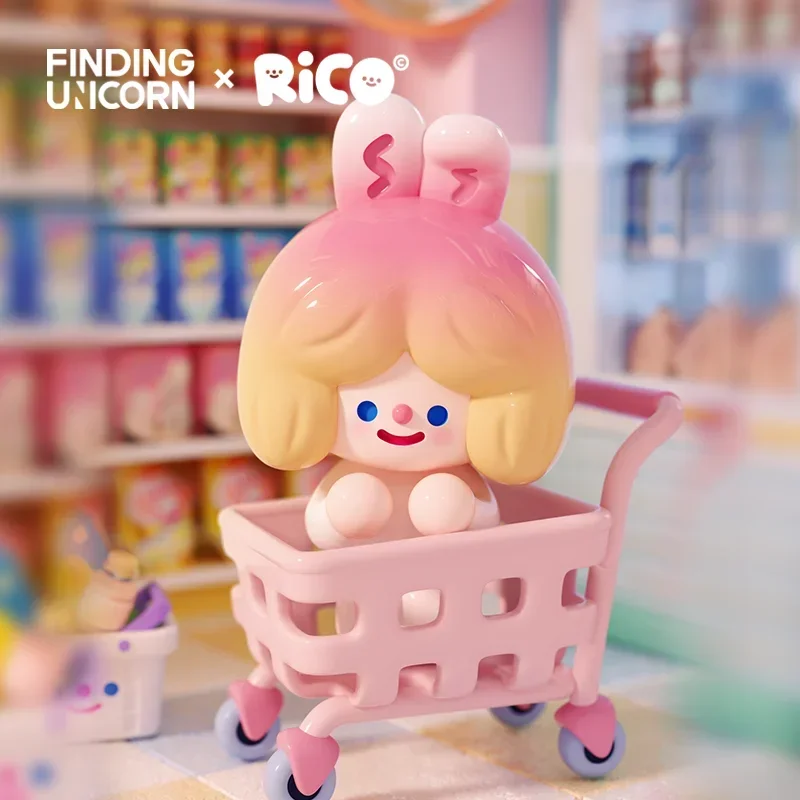 Findet Einhorn Willkommen! RiCO Coco Mart Serie Blind Box Spielzeug Kawaii Anime Action Figure Caixa Caja Überraschung Mystery Box Puppen