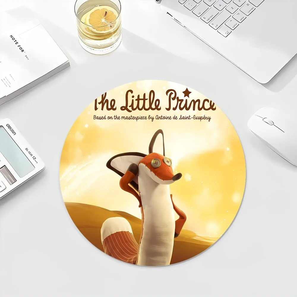 The Little Prince Round Custom Skin Office Computer Desk Mat tastiera da tavolo tappetino per Mouse grande cuscino per Laptop per PC Gamer Mousemat