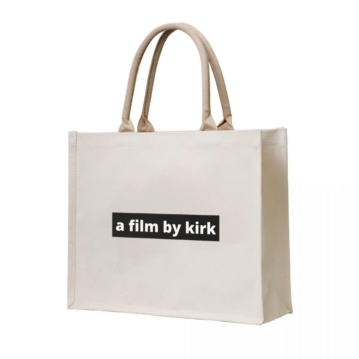 

A Film By Kirk Tote Bag shopping cart bags Shopper Big bag women Beach bag