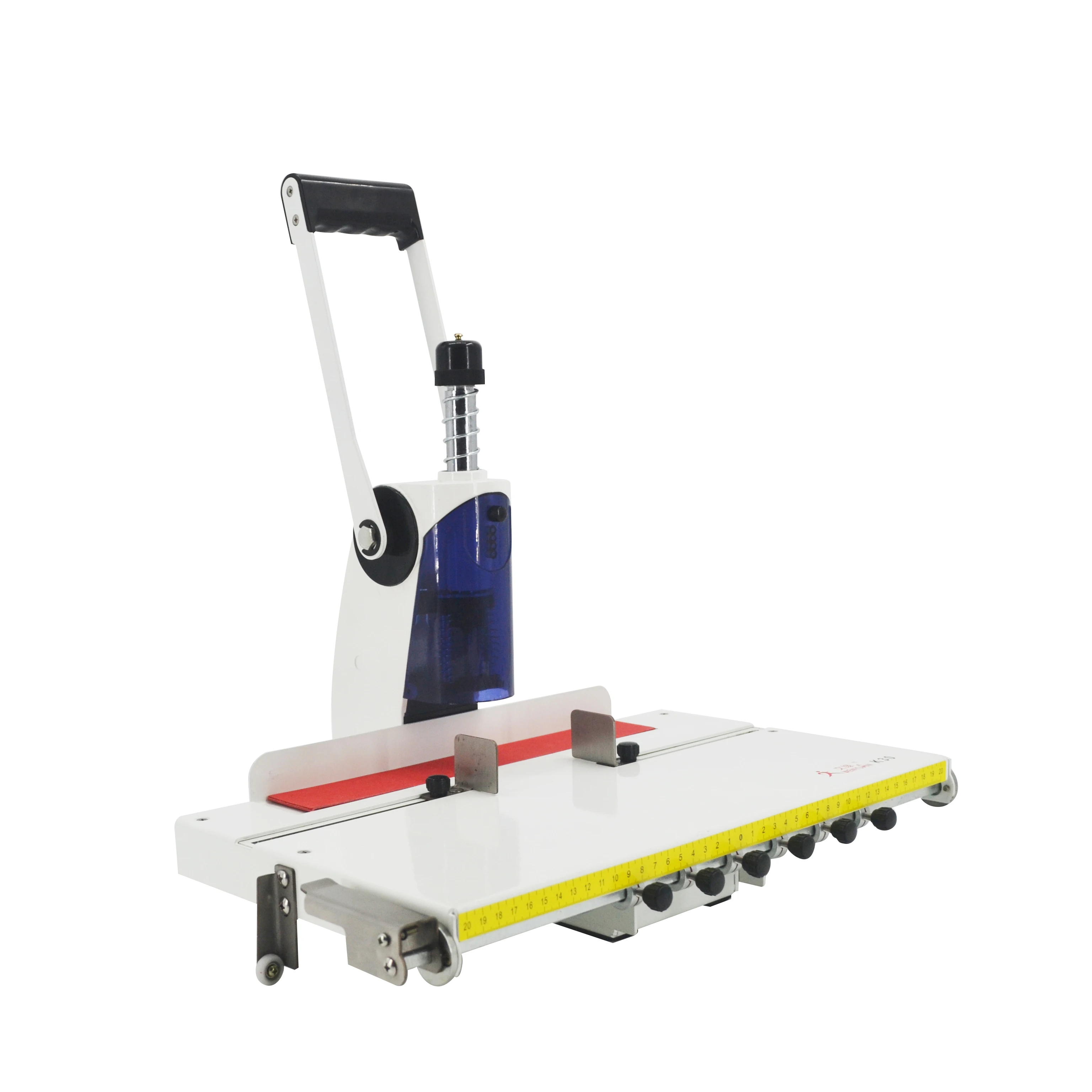 SG-K30 Wholesale Desktop Manual Paper Book Hole Punching Machine 6 Holes Hand Puncher With Punch Positioning