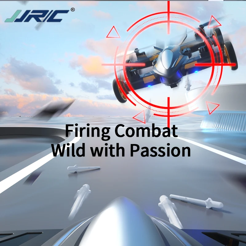 JJRC H110 RC الطائرة بدون طيار 8K كاميرا درون واي فاي Fpv الأرض والهواء إطلاق معركة الطائرة بدون طيار كوادكوبتر هليكوبتر طائرات الأطفال هدايا عيد الميلاد