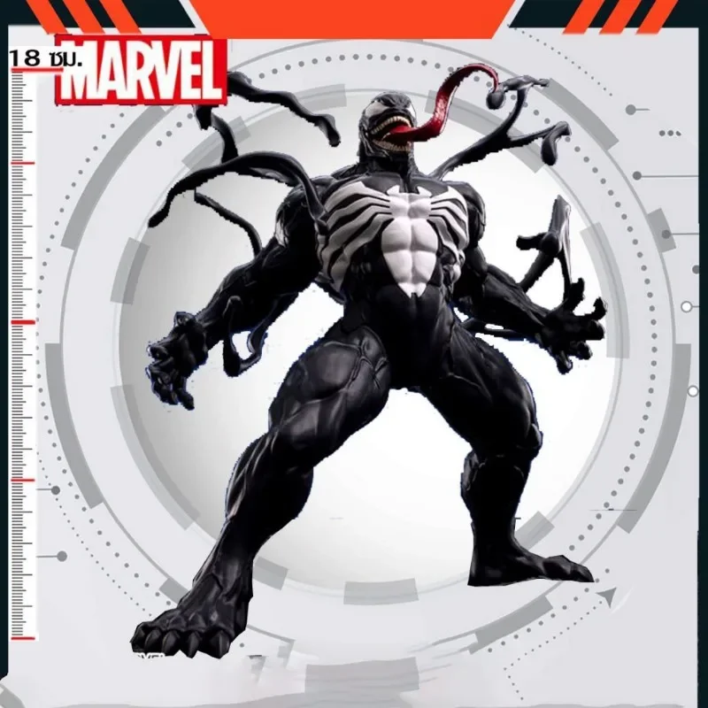 Marvel Comics Luminasta Venom Massacre Anime Figure Sculpture Model Toys Cartoon Decor Room Desktop Decoration Adult Kids  Gift