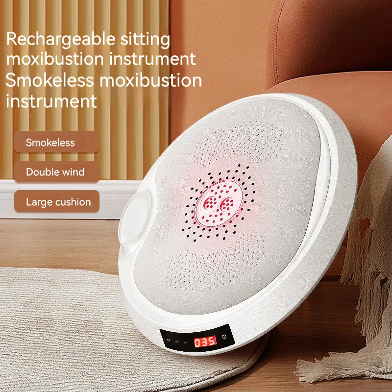 Moxibustion Seat Cushion Smokeless Warm Moxibustion Cushion Moxibustion Cushion Moxa Grass Box Stool Therapy Warm Meridian