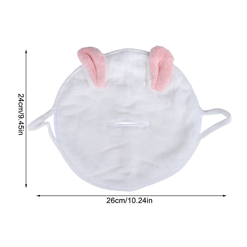 Hautpflege-Maske Öffnet Hautporen Reinigendes Feuchtigkeitsspendendes Schönheits-Tool Baumwolle Heiß- und Kalt-Kompresse Handtuch Feuchtkompresse Gedämpftes Gesichtshandtuch