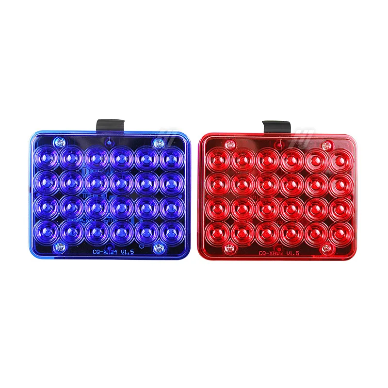 Bright Public Security Pavilion Flash Light Red Blue Yellow Warning Led Strobe Light 12V Strobe Car