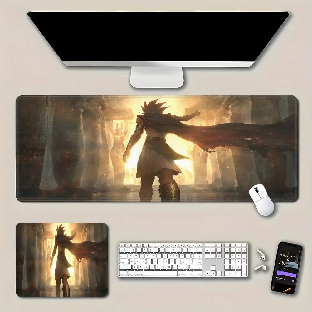 Yu-Gi-Oh! Anime Gaming Large Mouse Pad - Non-Slip Desk Mat for Office/Home, Comfortable Surface with Essential for gamers