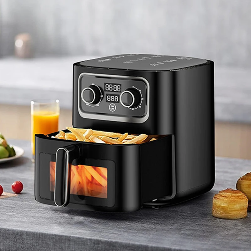 for 10L air fryer suppliers friteuse electric digital wholesale aerogrill home fryer cooker frying pan machine square without