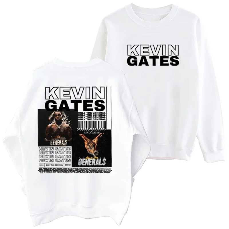 

Kevin Gates Only The Generals Crewneck Hoodie Kevin Gates Album Kevin Gates Merch Fan Gift Harajuku Oversized Sweatshirt