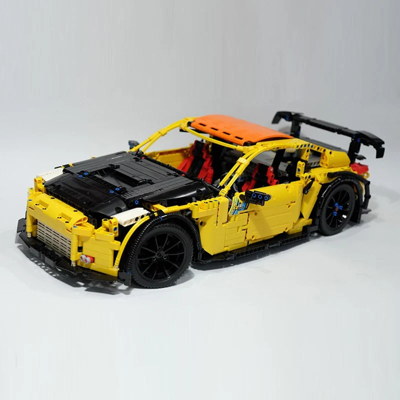 Speed Racing Car Model MOC Building Bricks Fairlady 350Z Hypercar Modular Technology Children Holiday Gifts Assemble Toys Suit