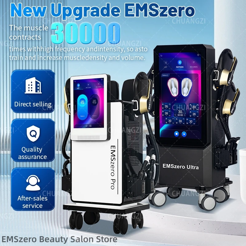 

Dls-EMSZERO Neo 6500W EMS Nova HI-EMT Body Sculpt Muscle Machine Weight Electromagnetic slimming EMSzerotimulation