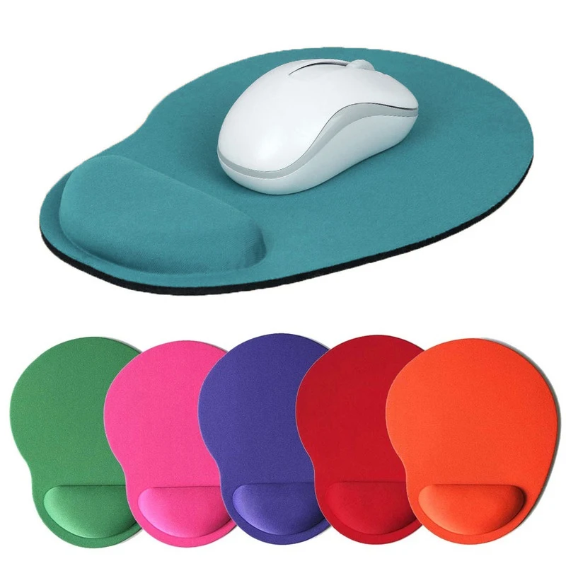 Wrist Mouse Pad Small Feet Computer Game Creative Solid Color Environmental Protection EVA for Keyboard Mouse PC Laptops Office