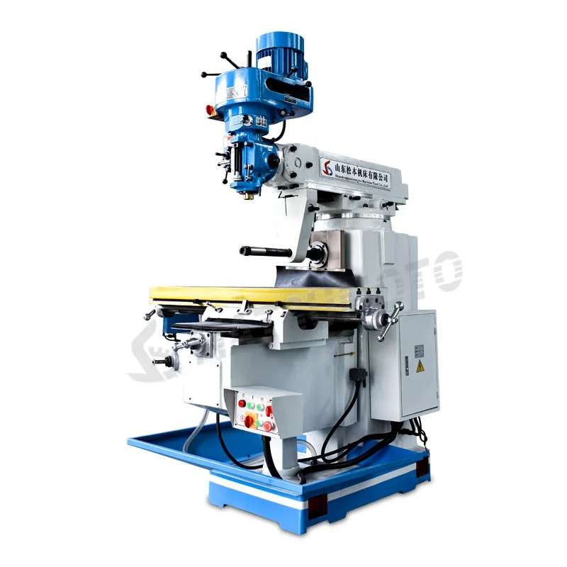 ¡Novedad 2026! Fresadora manual M5W M6W, máquina de fresado y taladrado universal con torreta