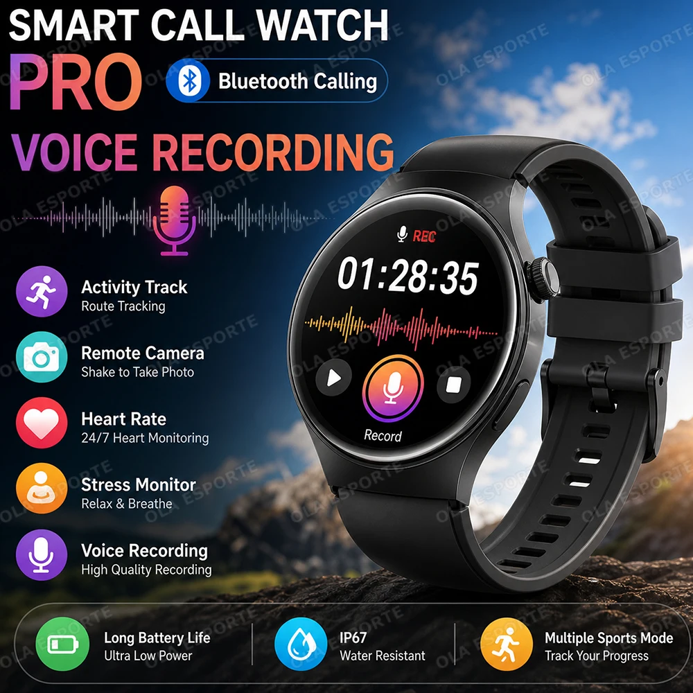 Smartwatch Watches Wallpaper - Reloj Inteligente Deportivo para Exteriores 2026,