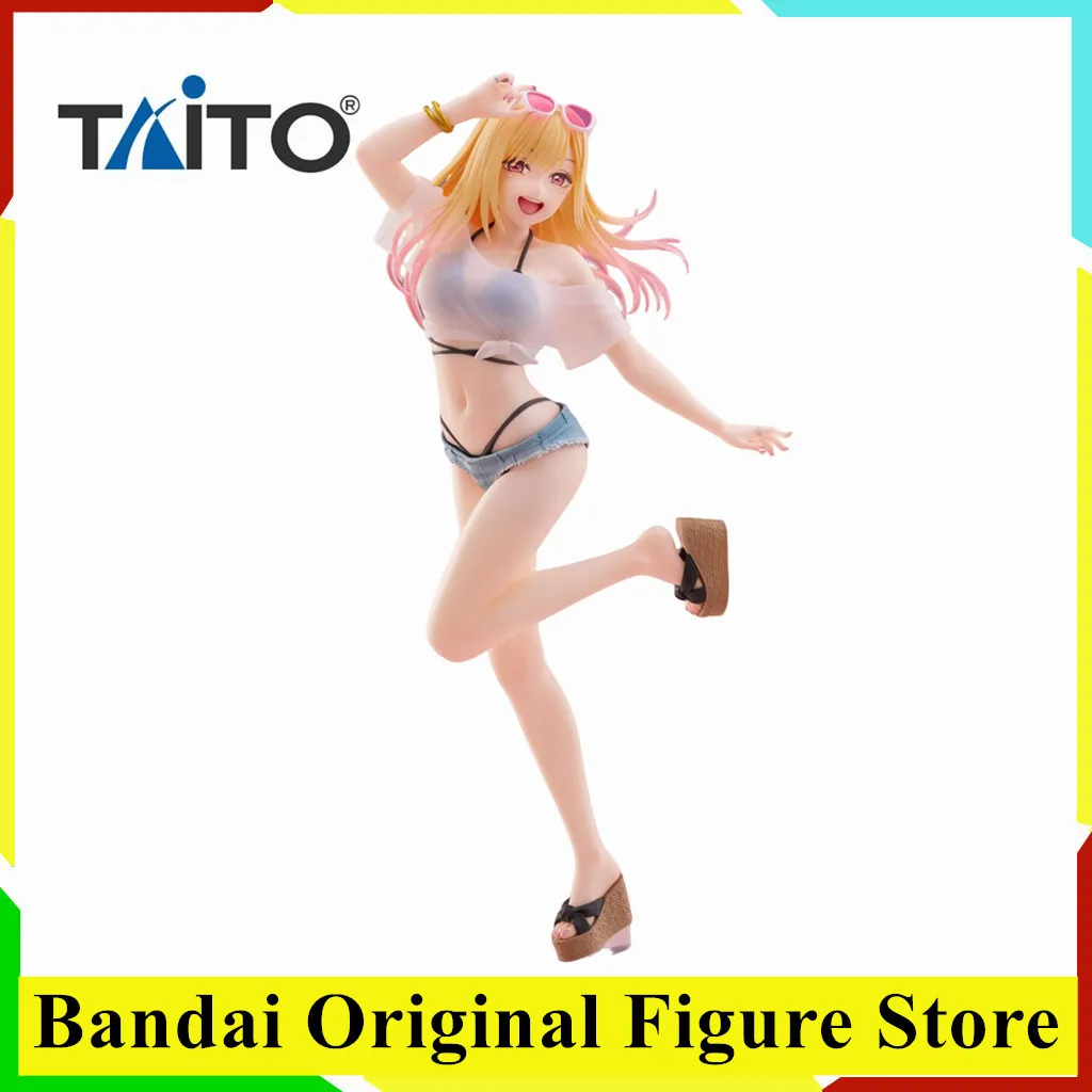 

Оригинальный TAITO ‌ My Dress-Up Darling Kitagawa Marin Coreful Фигурка Sono Bisque Doll wa Koi o Suru Фигурка ПВХ Модель Куклы