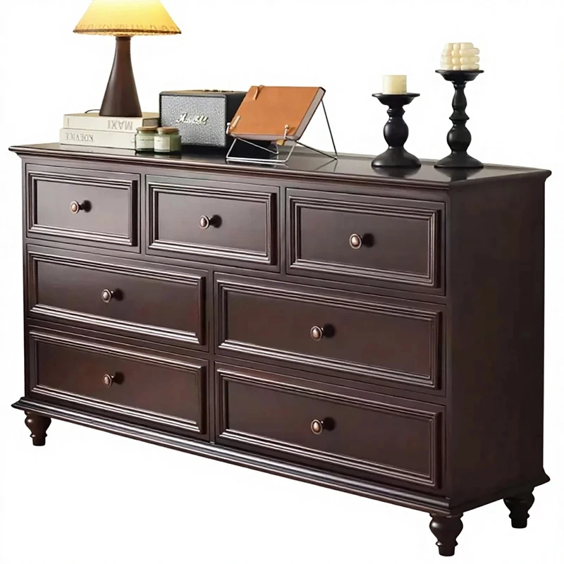 custom.Modern Minimalist Solid Wood Chest Drawer Drawers Large Capacity Bedroom Living Room Storage Cabinet Custom Size Multi-