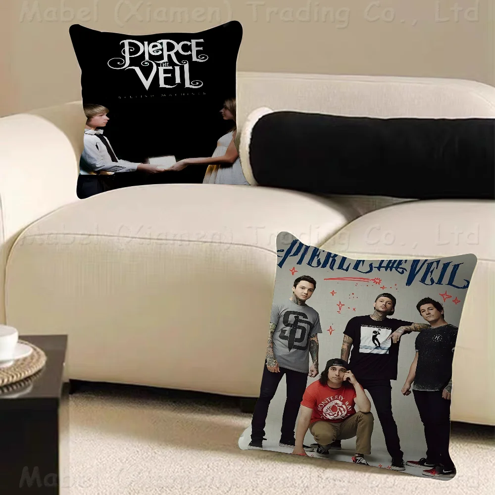 Band Pierce The Veil Pillowcases Home Bedding Decorative Pillow Cover Wedding Super Soft Pillow Case