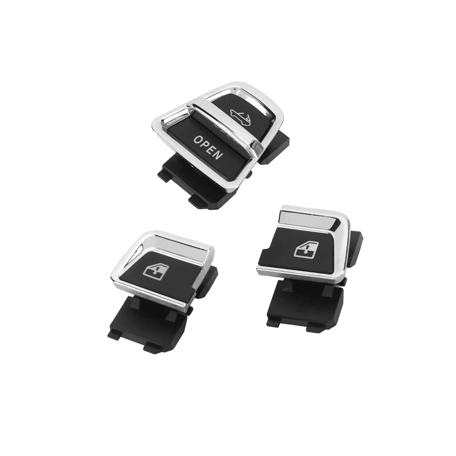 

For 09-14 Model For Ferrari Window Switch Set Power Window Button Car Repair 3pcs Power Window Switch For Ferrari