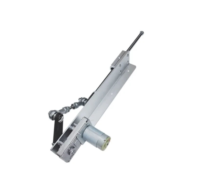 DC 24V Reciprocating Linear Actuator, Adjustable Stroke 3-15cm Telescopic Motor with Speed Controller for DIY