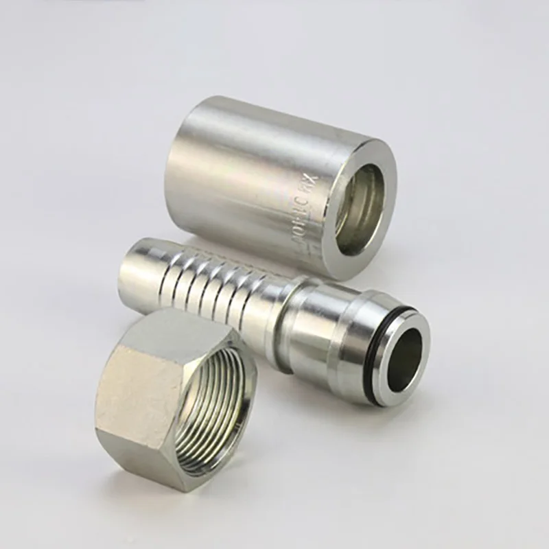 Hydraulic Fittings Metric M10-M42 Thread Cone Hose End Oil Pipe Connector Withhold Type Tubing High Pressure Hydraulic Fitting