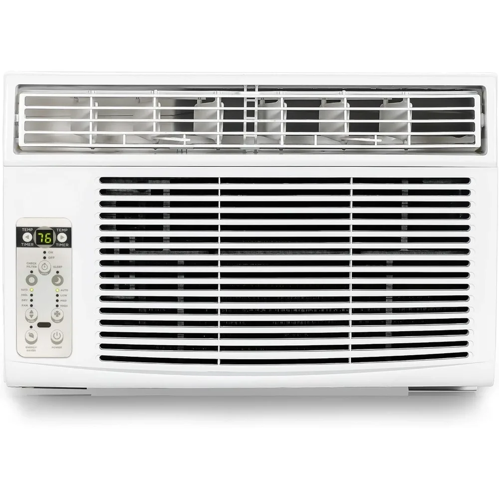 

Window Air Conditioner 8000 BTU, AC Window Unit Cools Up to 350 Square Feet, Window AC Unit with Remote Control