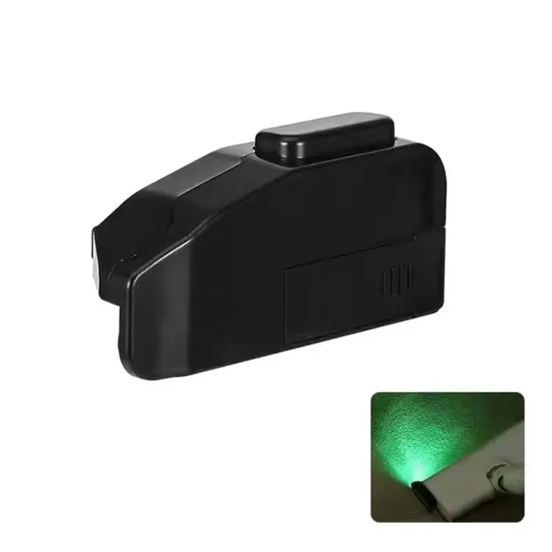 B80B 5X Vacuum Dust Detector Light, Green LED Light Attachment for Vacuum Cleaner Head, Universal Accessories