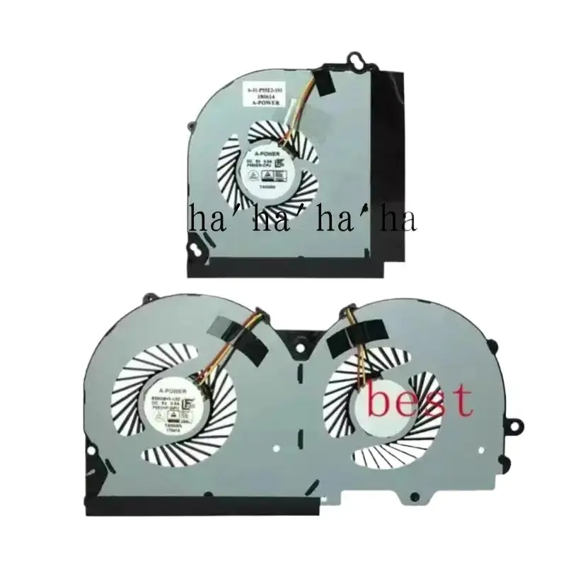 

* for New 6-31-P95E2-101 Heatsink CPU Fan Video card fan 5V 0.5A For Clevo P950 P950HR P950ER T97 T96E T800 =/*