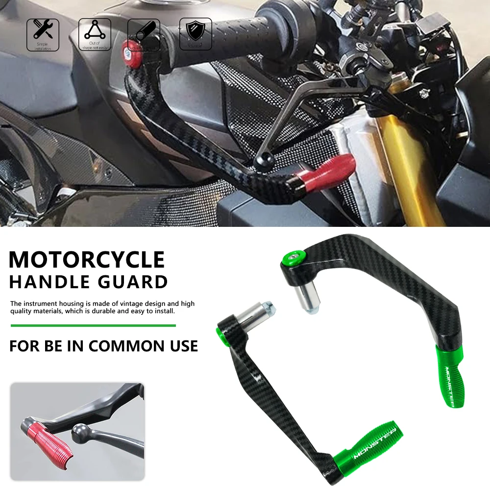 FOR D-ucati MONSTER Handlebar Brake Clutch Lever Hand Guard Protector Modification Accessories Handguard