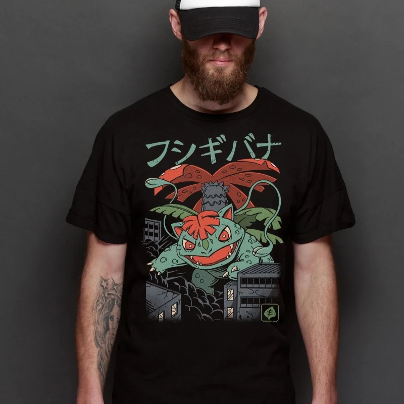 camiseta-pokemon-venusaur-bloco-de-algodao-camiseta-anime-japones-as-color