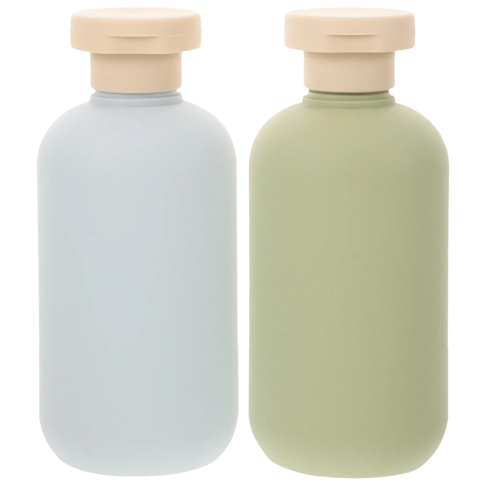 

2 Pcs Dispensing Lotion Bottle Soap Dispenser Empty Shampoo and Conditioner Bottles Travel Containers for Liquids