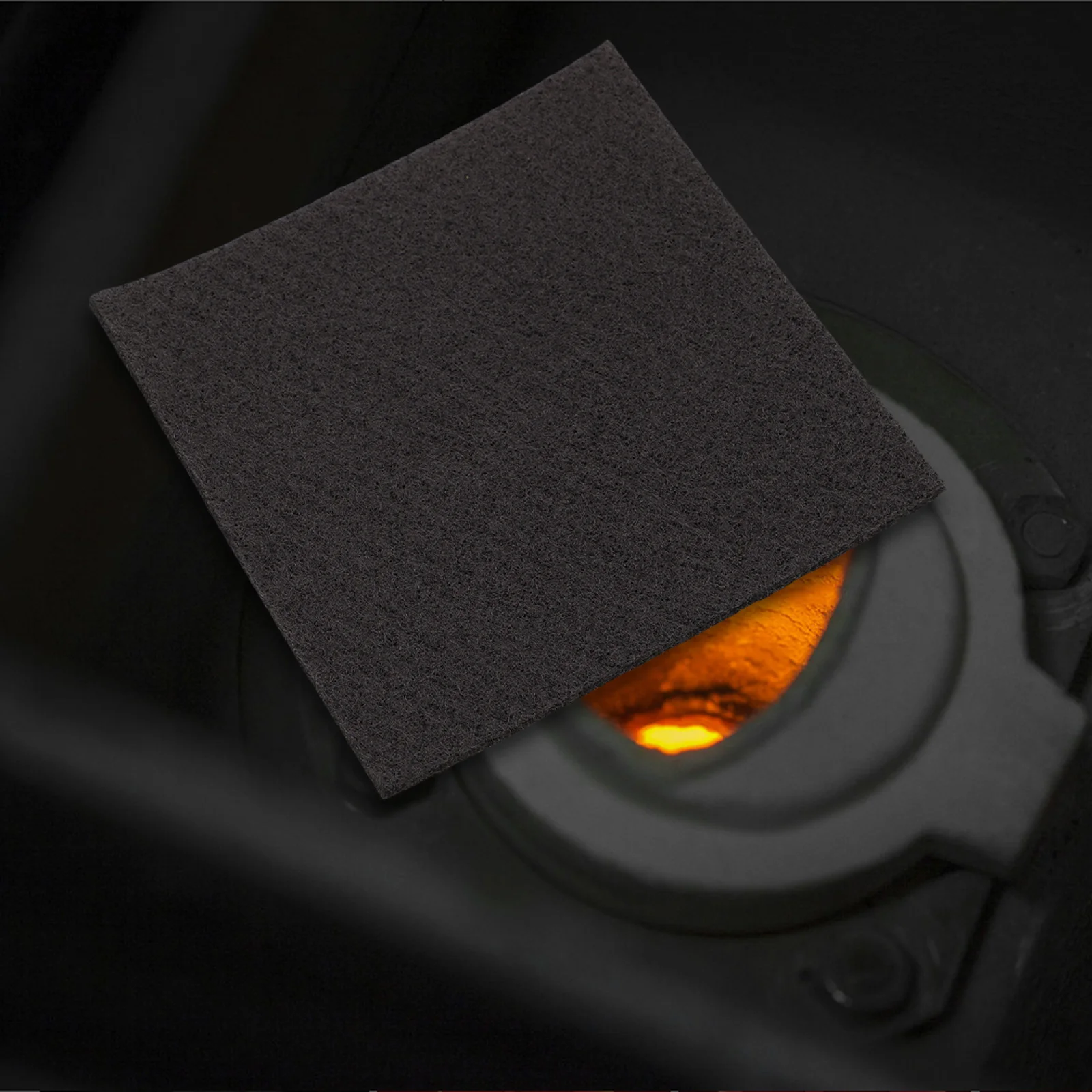 

2pcs Vacuum Furnace Insulation Felt High Temperature Carbon Blanket Heat Shield Soldering Welding Fireproof Cloth Thermal Pad