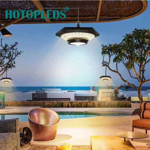 

New solar chandelier one-to-two four-leaf garage light split garden courtyard double-headed Amazon street light cross-border